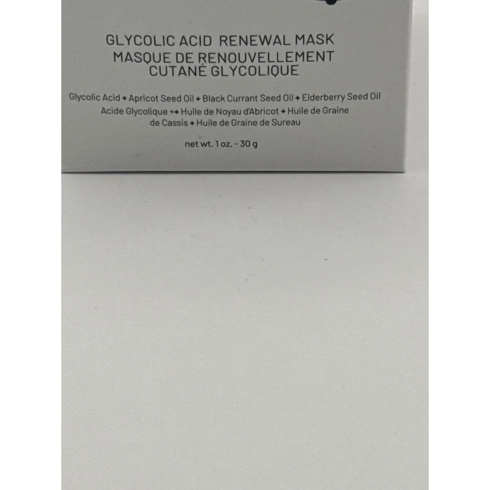 Dr. B LAB Glycolic Acid Renewal Mask 1oz 30g Exfoliating‎ Face Treatment NIB
